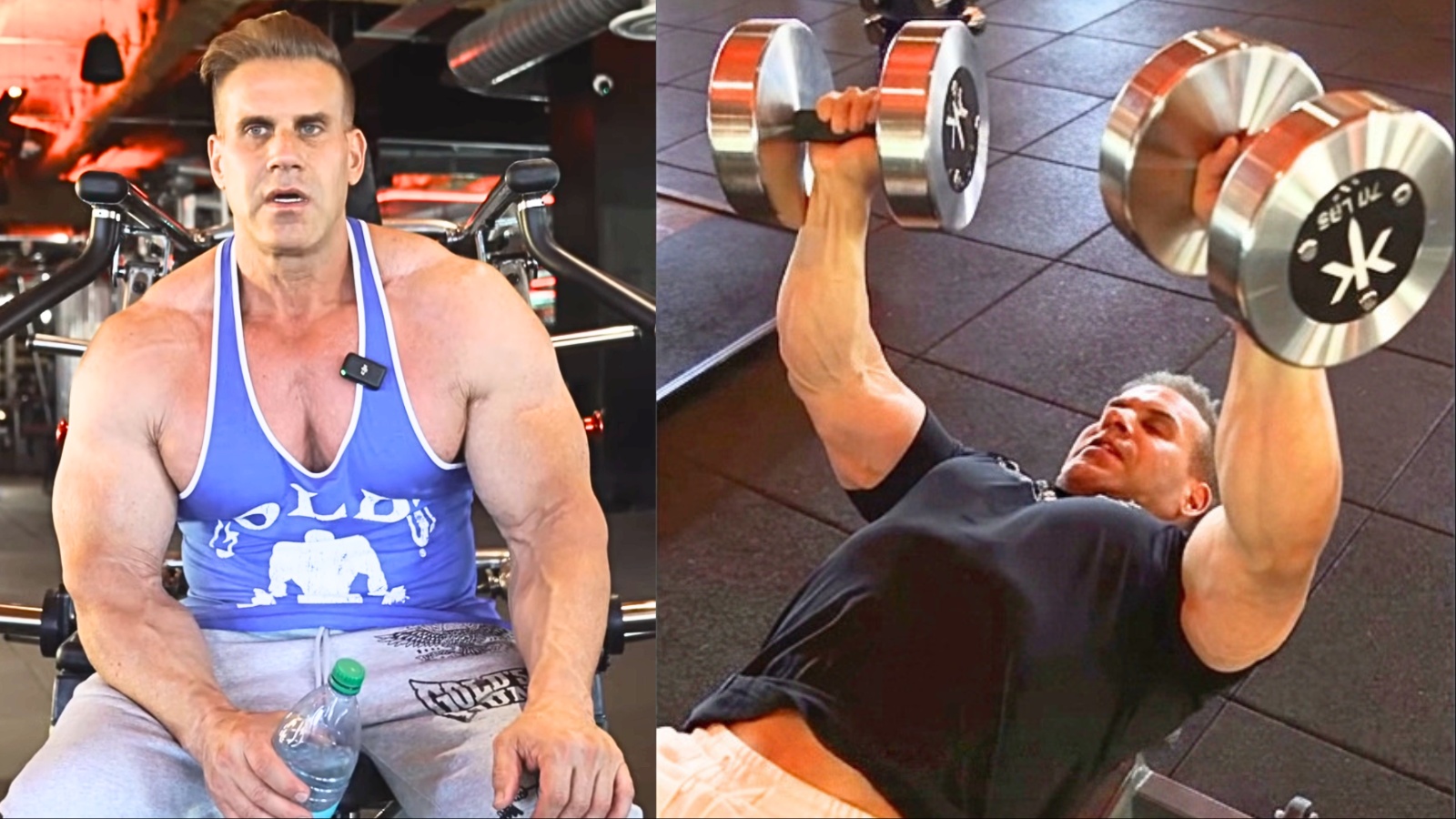 Jay Cutler explains how to keep the chest working during a bench press