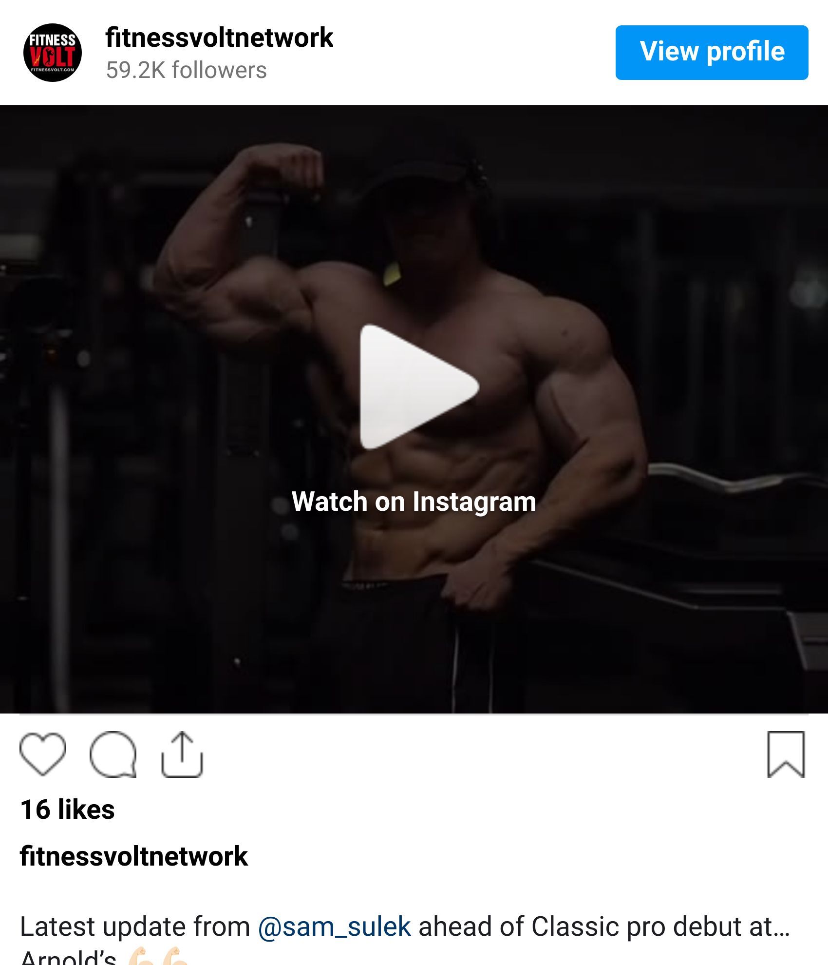Instagram reel screenshot