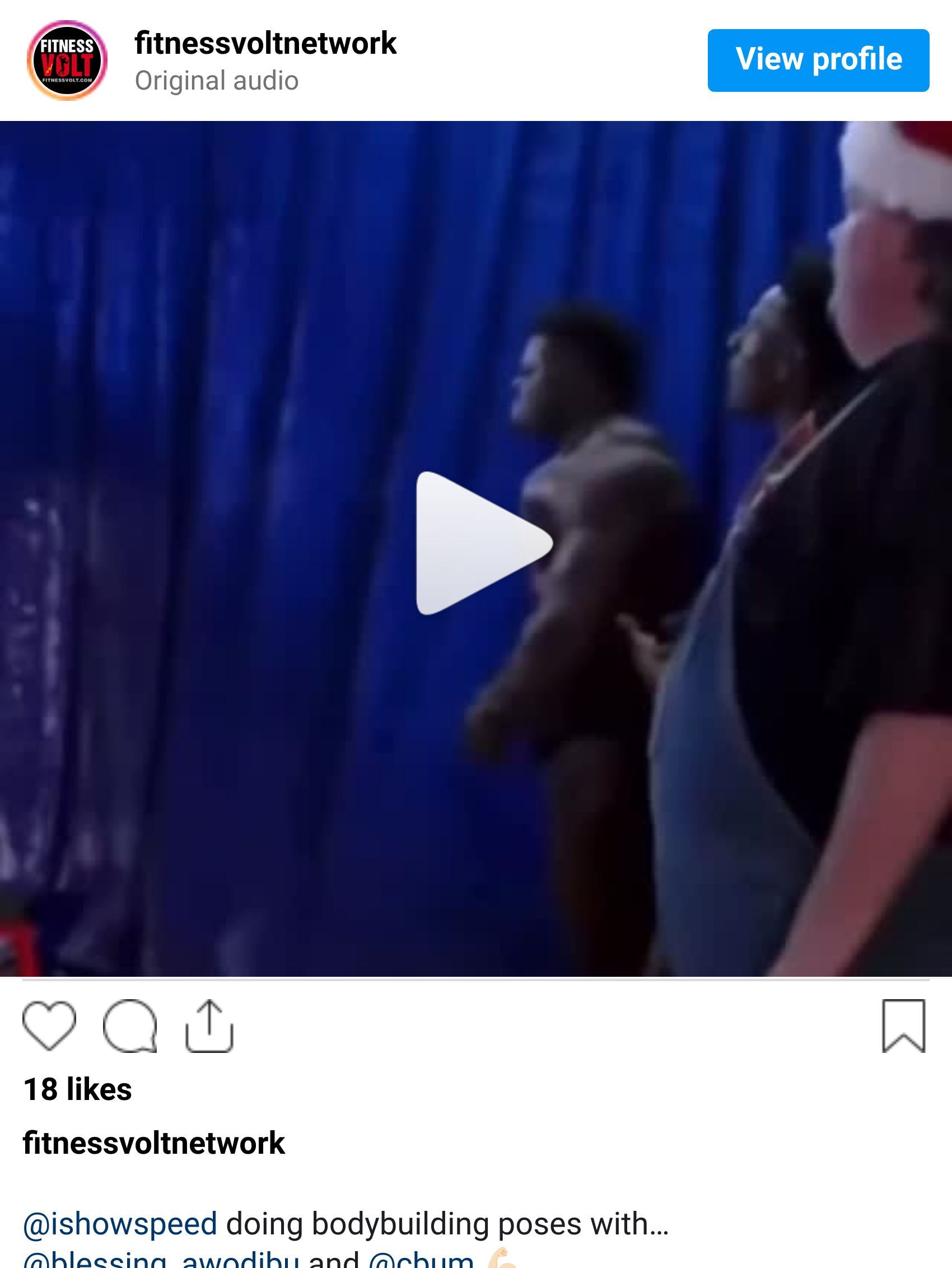 Instagram reel screenshot